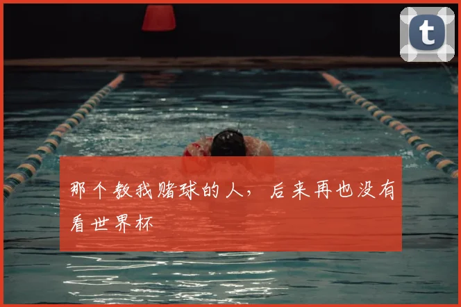 那个教我赌球的人，后来再也没有看世界杯