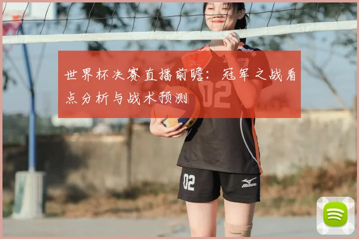 世界杯决赛直播前瞻：冠军之战看点分析与战术预测